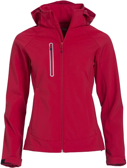 Clique Milford Jacket Women Dámska 3-vrstvová softshellová bunda 67.0928 červená Clique Milford Jacket Women Dámska 3-vrstvová softshellová bunda 67.0928 červená