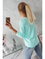 Halenka s potiskem Original mint Halenka s potiskem Original mint