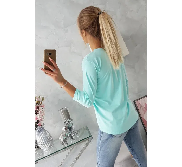 Halenka s potiskem Original mint Halenka s potiskem Original mint