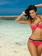 Plavky Nathalie Bright Coral M-391 (10) - Marko