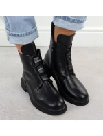 Dámska členková obuv W MR2501-4 JEZ454A Black - Jezzi