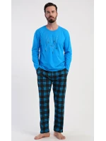 Pánské pyžamo dlouhé model 21943589 - Vienetta MAN
