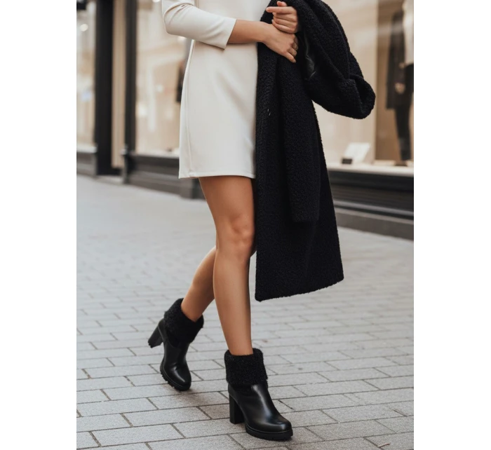 Dámské boty na podpatku černé Dstreet model 21994938 - FashionStreet