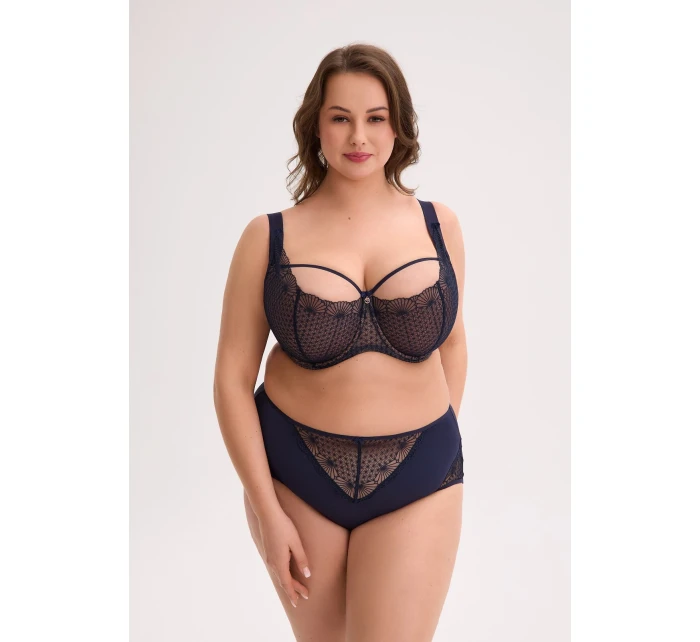Polomäkká podprsenka Gaia BSM 1323 Veda Maxi Navy blue Polomäkká podprsenka Gaia BSM 1323 Veda Maxi Navy blue