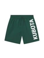 Pánske zelené plavecké šortky Kubota K25SS-204-003-18-1 Pánske zelené plavecké šortky Kubota K25SS-204-003-18-1