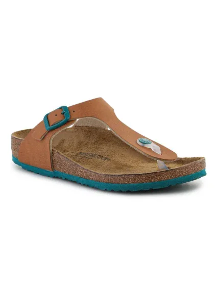 Šľapky Birkenstock Gizeh Desert Soil Ginger Jr 1024327
