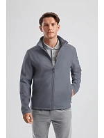 Pánská 2vrstvá softshellová bunda 10. grey model 22410555 - Russell Athletic
