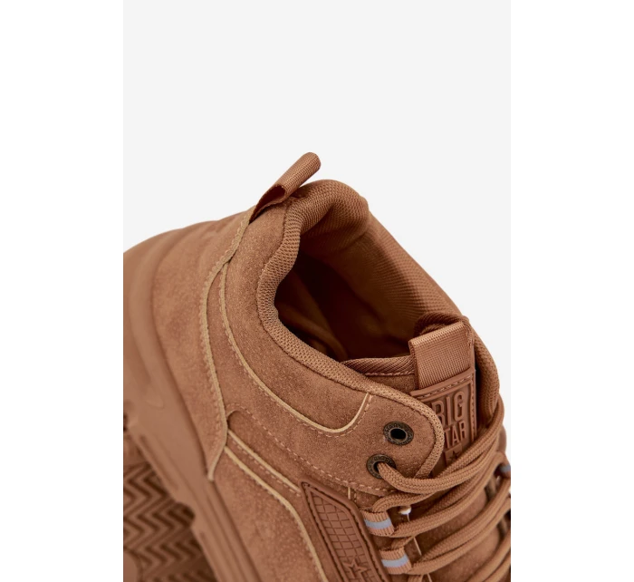 Pánské tenisky Big Star model 21706240 HIPOLY SYSTEM Světle hnědé - Big Star Shoes