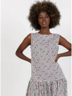 Šaty LK SK 506986 1.89 biela a čierna Šaty LK SK 506986 1.89 biela a čierna