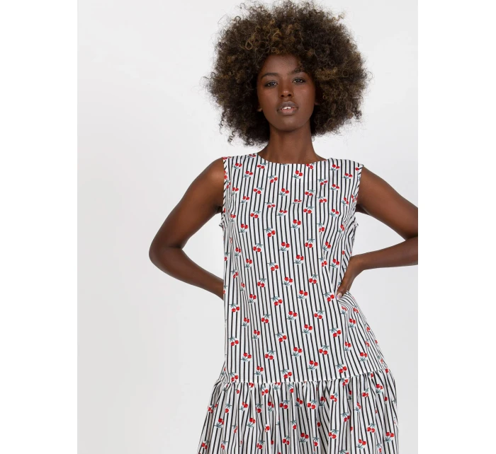 Šaty LK SK 506986 1.89 biela a čierna Šaty LK SK 506986 1.89 biela a čierna