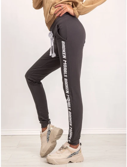 Spodnie dresowe RV DR model 21409513 ciemny khaki - FPrice Spodnie dresowe RV DR model 21409513 ciemny khaki - FPrice