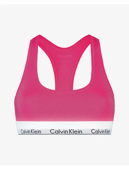 Dámska podprsenka QF5490E VGY - tmavo ružová - Calvin Klein