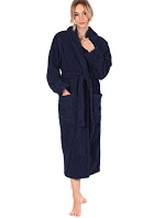 župan Athena s golierom tmavomodrý