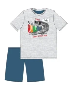 Chlapčenské pyžamo 438/115 Hungry - CORNETTE Chlapčenské pyžamo 438/115 Hungry - CORNETTE