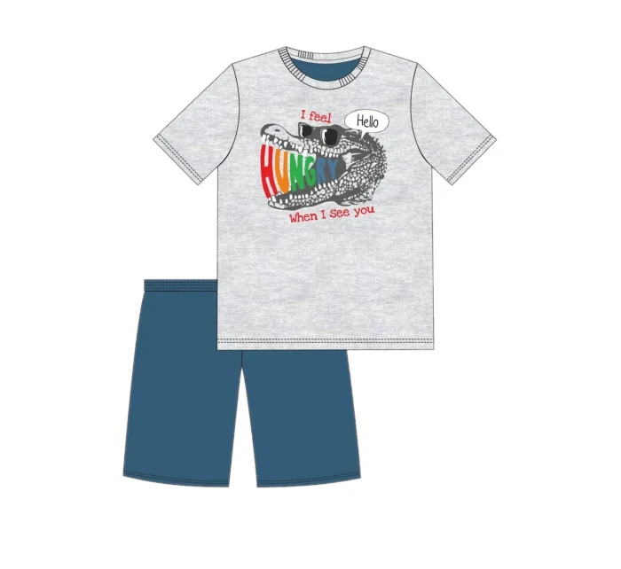 Chlapčenské pyžamo 438/115 Hungry - CORNETTE Chlapčenské pyžamo 438/115 Hungry - CORNETTE