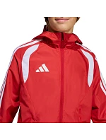Dětská bunda Tiro 26 Competition All Weather červená model 21884346 - ADIDAS