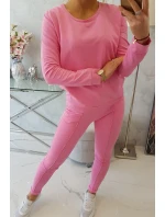 Světle růžová tepláková souprava Světle růžová tepláková souprava