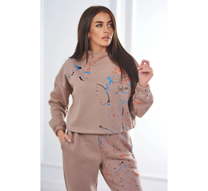 Izolačná sada s farebnou potlačou cappuccina Izolačná sada s farebnou potlačou cappuccina