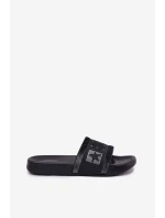 Męskie Klapki Big Star RR174A053 Czarne Męskie Klapki Big Star RR174A053 Czarne