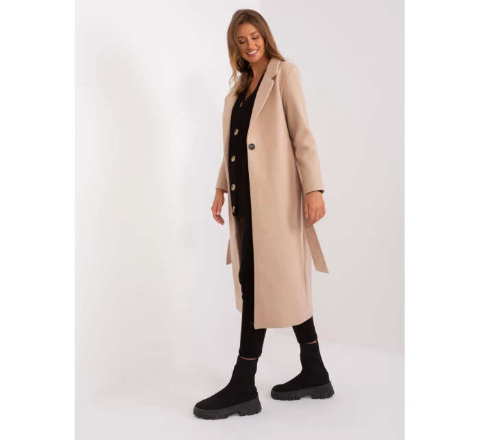 Płaszcz TW PL BI model 18987375 1.31 beżowy - FPrice