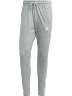 Nohavice adidas Essentials Single Jersey Tapered Open Hem 3-Stripes M IC0046