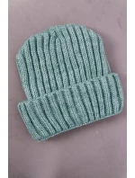 Magda K293 tmavá mätová čiapka s okrajom Magda K293 tmavá mätová čiapka s okrajom