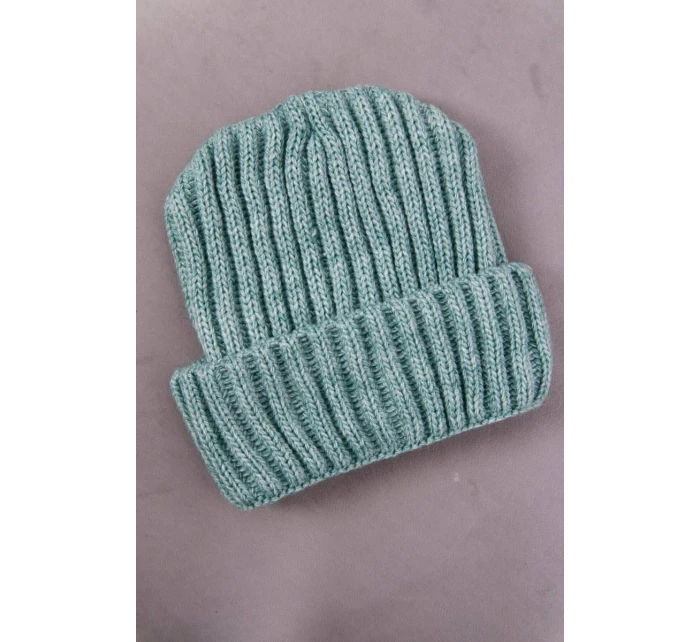 Magda K293 tmavá mätová čiapka s okrajom Magda K293 tmavá mätová čiapka s okrajom