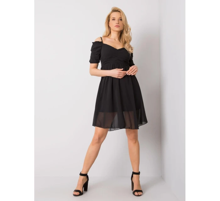 Šaty 322 SK 1768.70P čierna Šaty 322 SK 1768.70P čierna