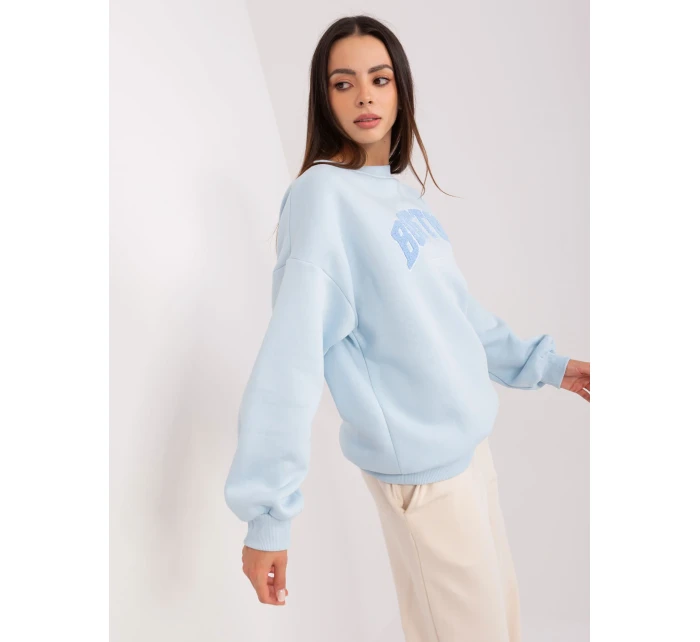 Bluza EM BL 617 model 18909399 jasny niebieski - FPrice Bluza EM BL 617 model 18909399 jasny niebieski - FPrice