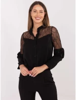 Koszula MI KS model 21768452 czarny - FPrice Koszula MI KS model 21768452 czarny - FPrice