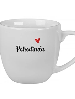 Personalizovaný keramický hrnček Pohodinda 400 ml