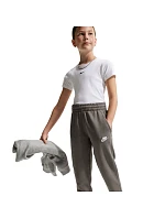 Dětské kalhoty Sportswear Club Fleece, šedé, model 22311138 289 - NIKE