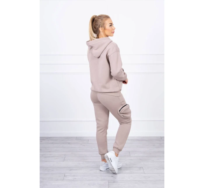 Izolačná sada s ozdobným vreckom béžová