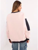 Mikina EM BL 983.10X svetlo ružová