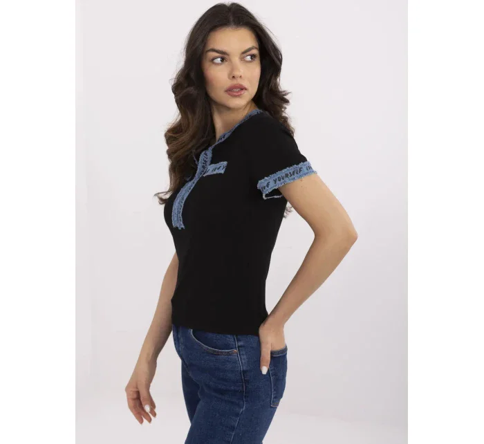 Tričko NM TS model 21015087 černé - FPrice Tričko NM TS model 21015087 černé - FPrice