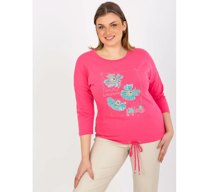 Dámska blúzka RV BZ 8457.47P ružová - FPrice