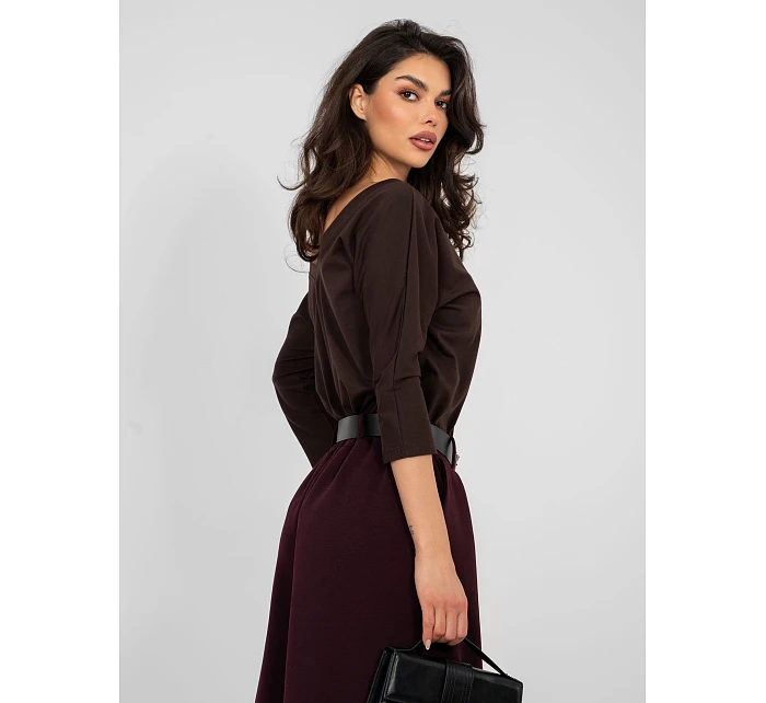 Blúzka RV BZ A1189.24 tmavohnedá