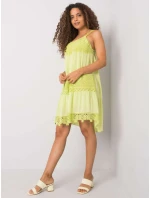 Šaty TW SK BI model 15729332 vápno - FPrice Šaty TW SK BI model 15729332 vápno - FPrice