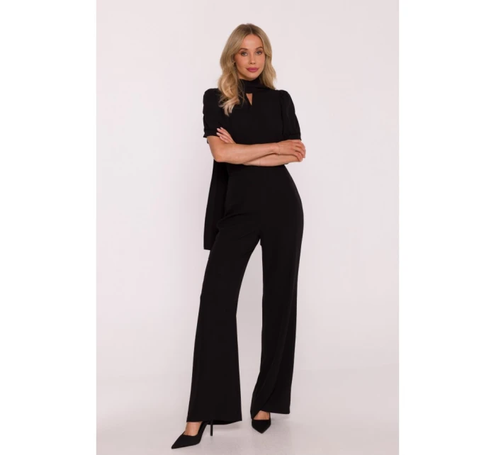 S421 Kombinéza s motýlikom - čierna