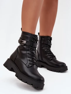 Šnurovanie vyšší model 216647 Krok v štýle