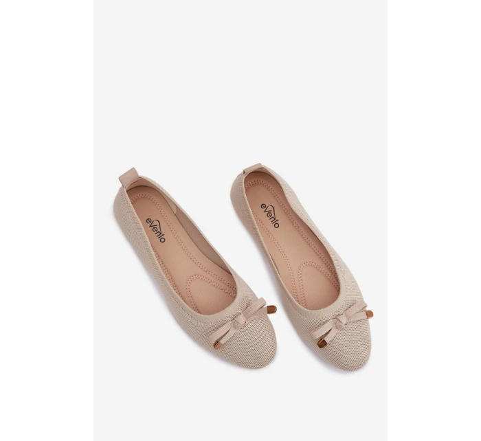 Baleríny s Mašlí Béžové model 21997782 - Boto