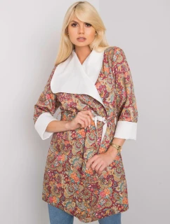 Dámsky kabát DHJ PL 6022A.26X gaštanový