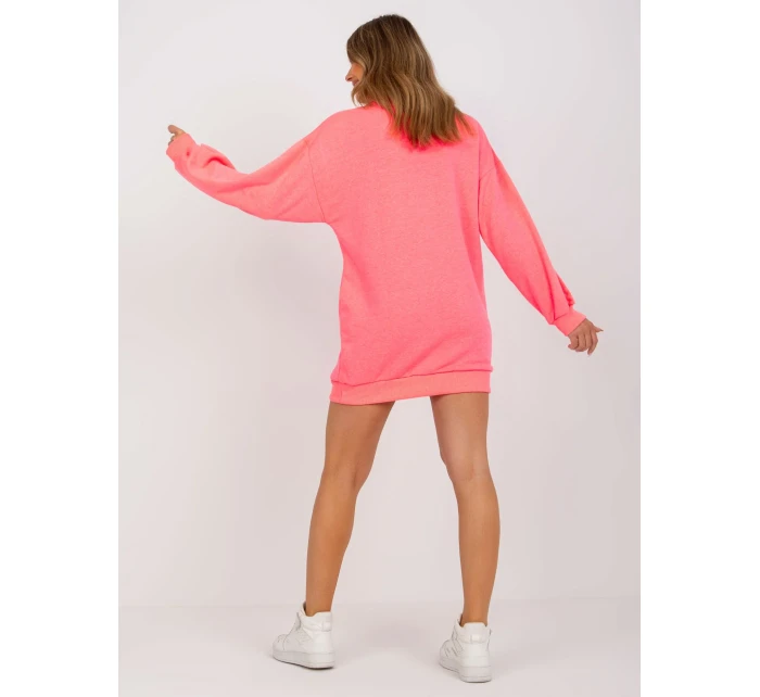 Mikina EM BL U719.82P fluo ružová