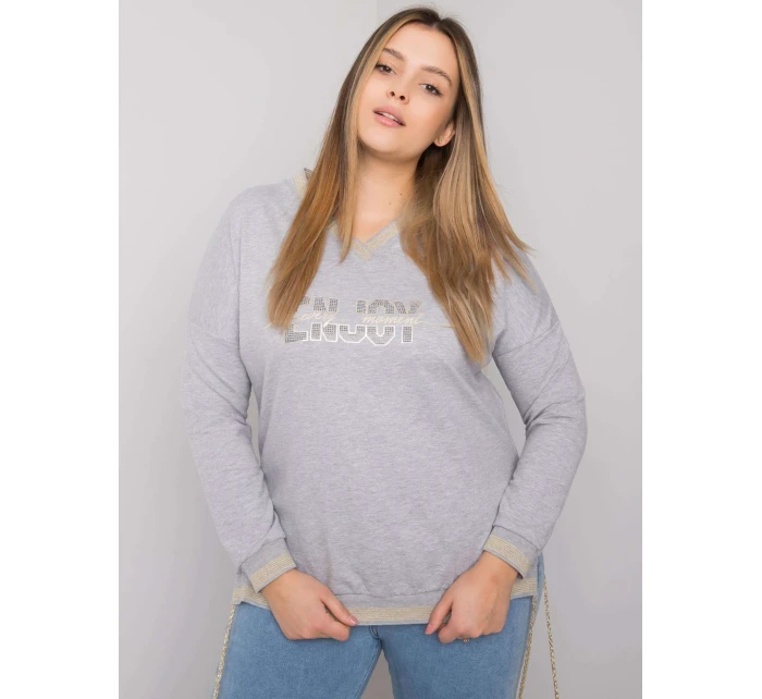 Blúzka RV BZ 7157.87P sivá