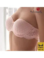 Dámská vyztužená podprsenka tělová model 21127626 - Selmark Dámská vyztužená podprsenka tělová model 21127626 - Selmark