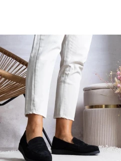 Dámske poltopánky 210025B Black - Laura La.Fi