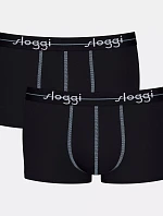 Pánske boxerky Start Hipster C2P box - BLACK - black 0004 - SLOGGI