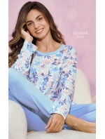 Taro Ginny 3237 Interlock long/r S-XL Z24/25 dámske pyžamo