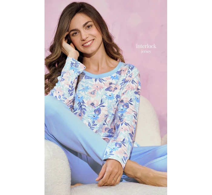 Taro Ginny 3237 Interlock long/r S-XL Z24/25 dámske pyžamo