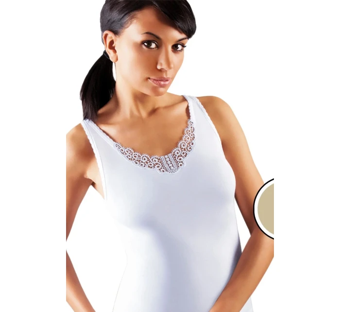 Dámska košieľka Ailin beige plus - EMILI